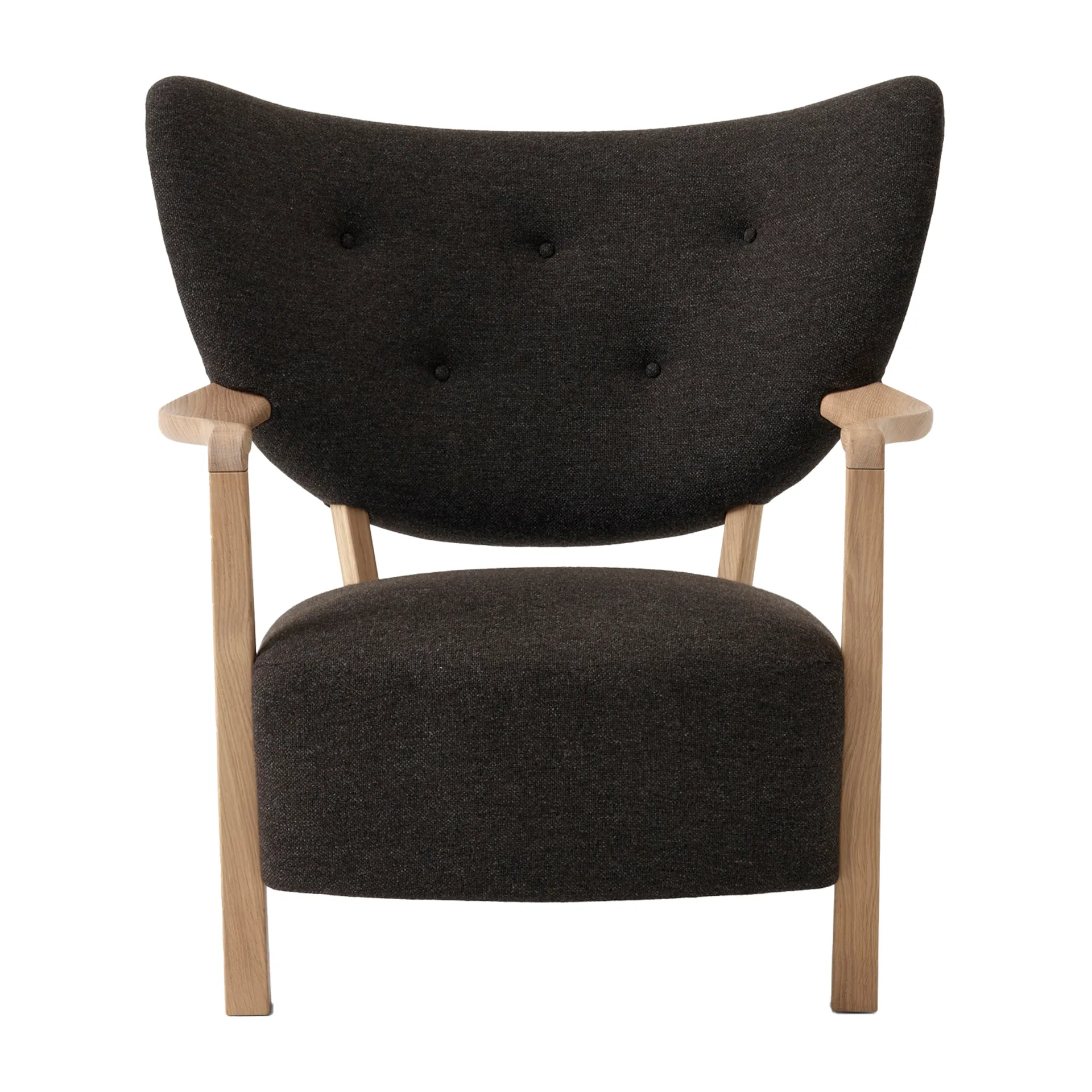 Wulff Lounge Chair ATD2 lænestol, Olieret eg-Hallingdal &Tradition