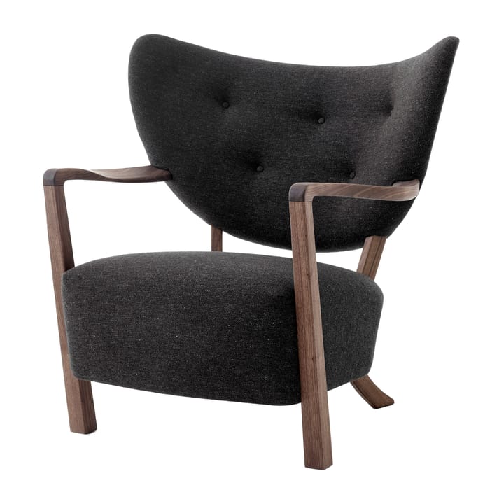 Wulff Lounge Chair ATD2 lænestol - Olieret valnød-Hallingdal - &Tradition