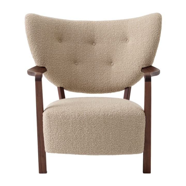 Wulff Lounge Chair ATD2 lænestol - Olieret valnød-Karakorum - &Tradition