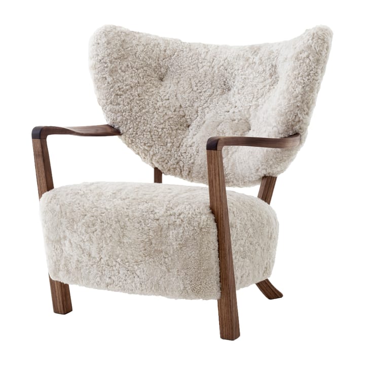 Wulff Lounge Chair ATD2 lænestol - Olieret valnød-Moonlight - &Tradition