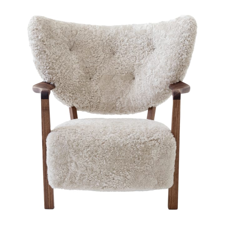Wulff Lounge Chair ATD2 lænestol, Olieret valnød-Moonlight &Tradition