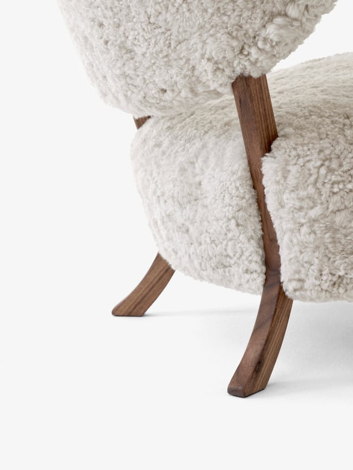 Wulff Lounge Chair ATD2 lænestol, Olieret valnød-Moonlight &Tradition