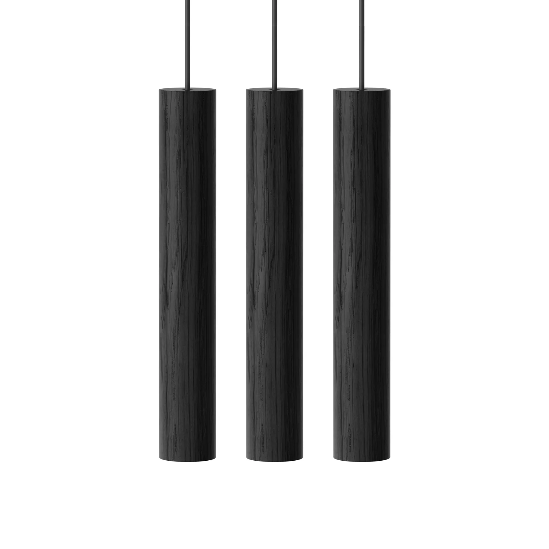 3 Chimes lampe, sort Umage