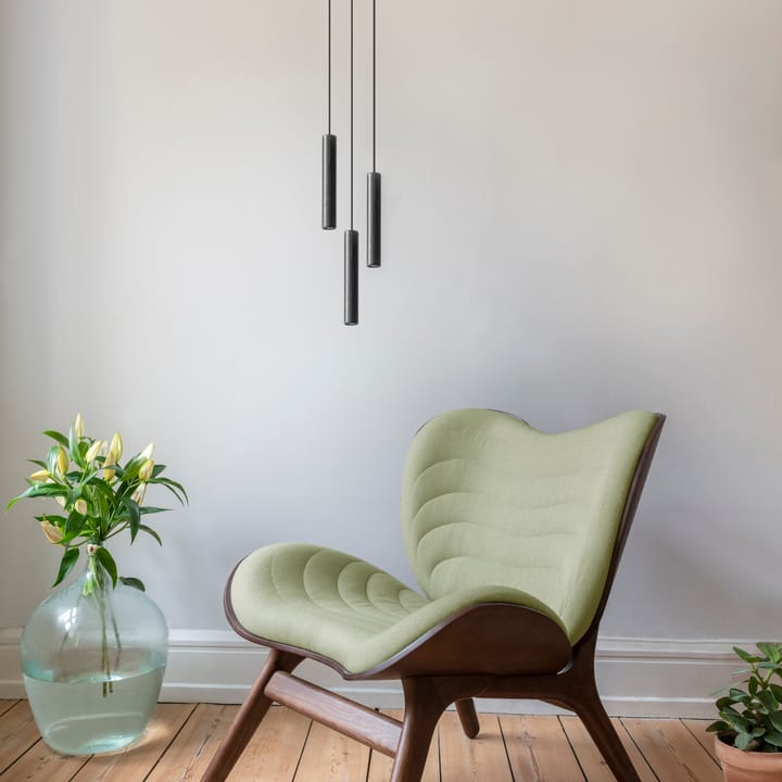 3 Chimes lampe, sort Umage