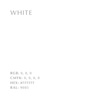 Acorn lampeskærm hvid - poleret stål - Umage