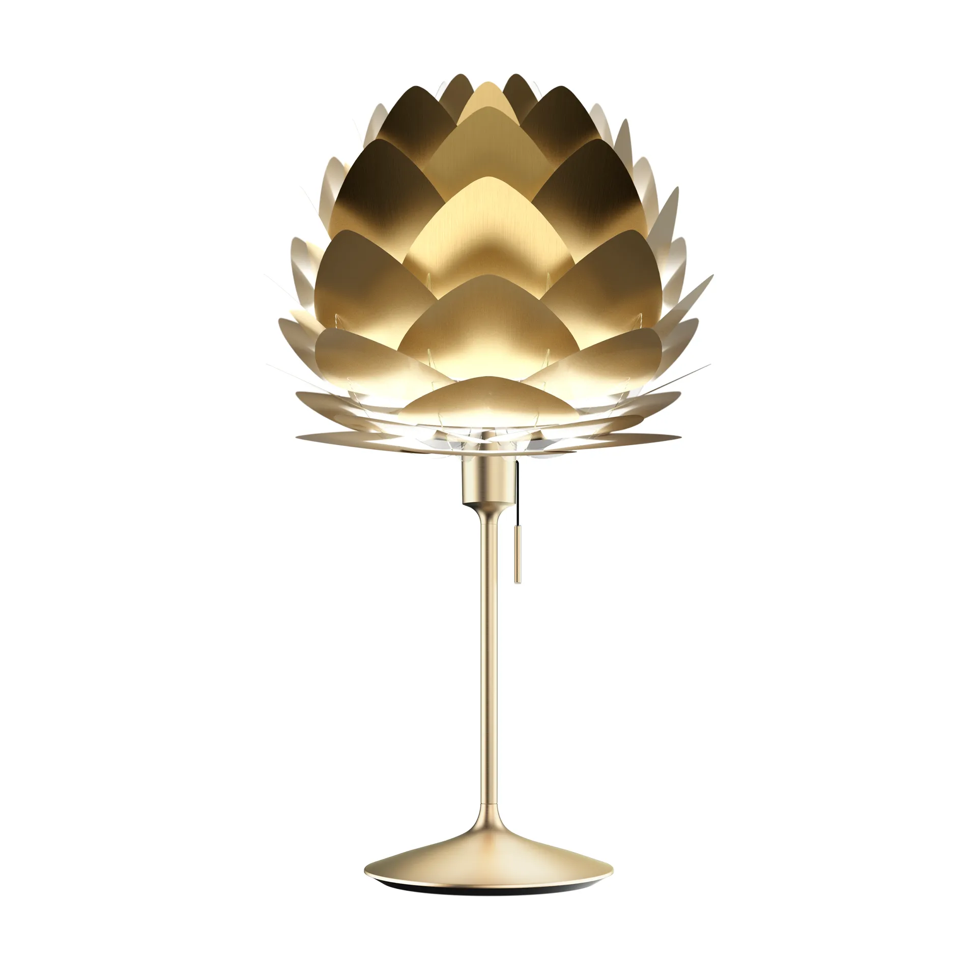 Aluvia lampe børstet messing, 40 cm Umage