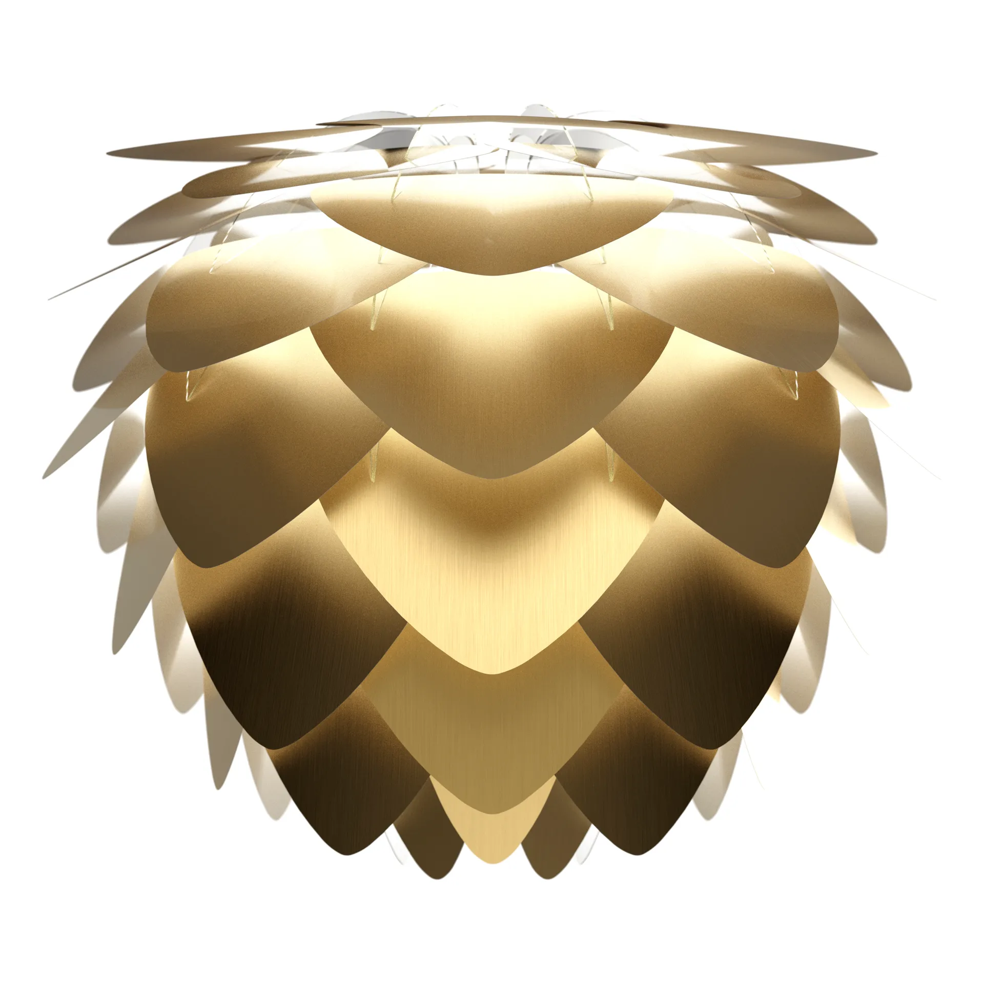 Aluvia lampe børstet messing, 59 cm Umage