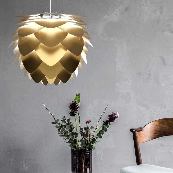 Aluvia lampe børstet messing, 59 cm Umage