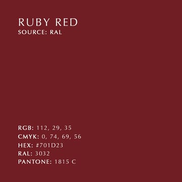 Aluvia lampe ruby red - Medium Ø59 cm - Umage
