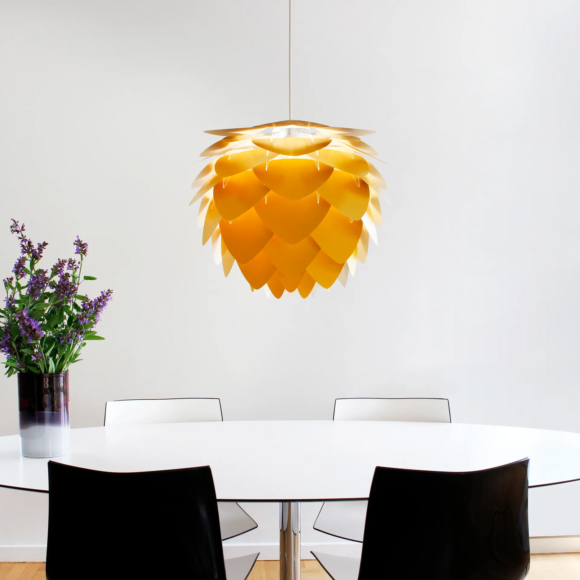 Aluvia lampe saffron yellow, Mini Ø40 cm Umage