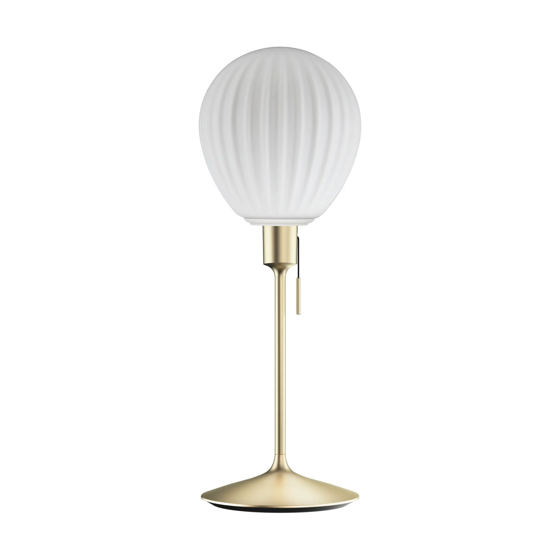 Around The World bordlampe, Børstet messing Umage
