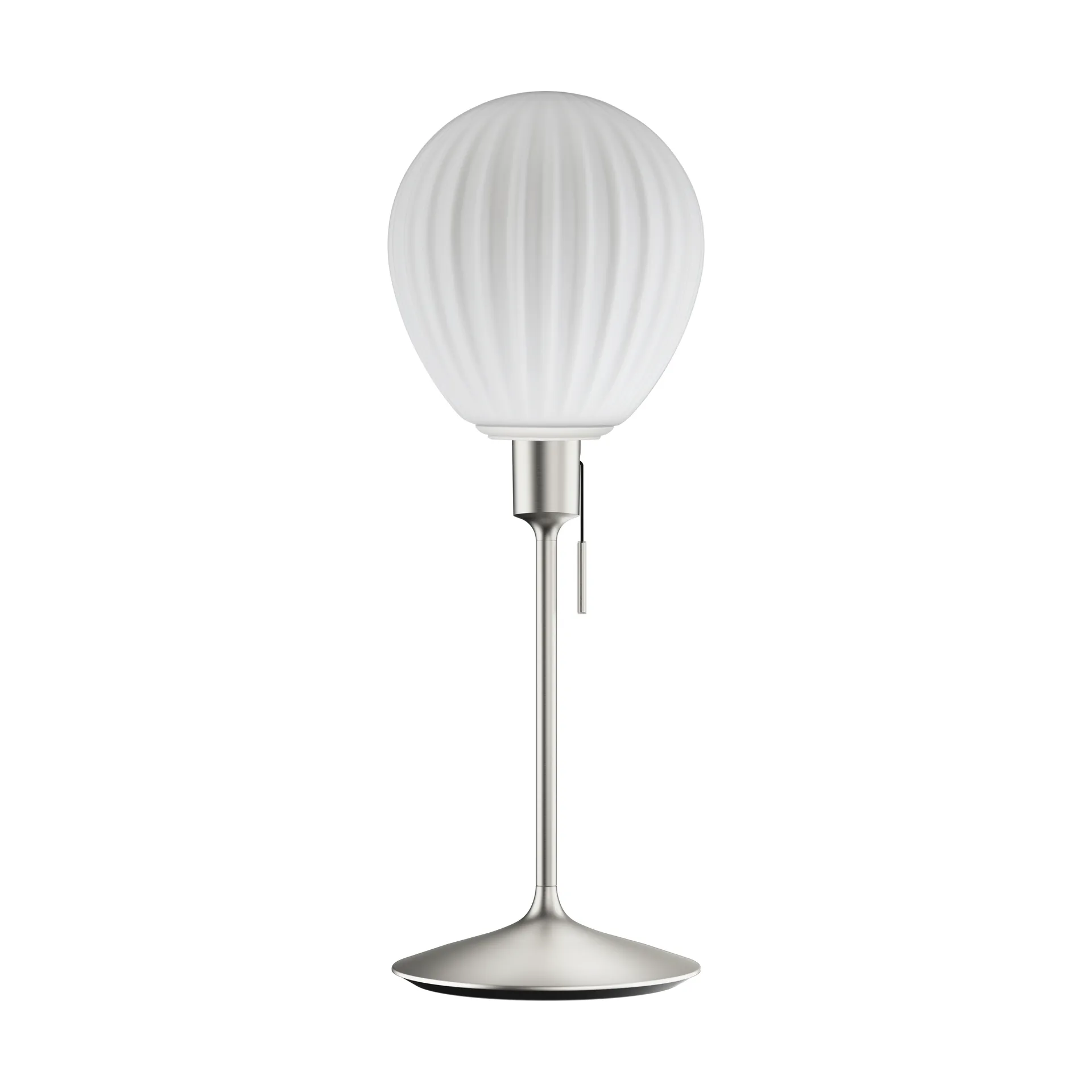 Around The World bordlampe, Børstet stål Umage
