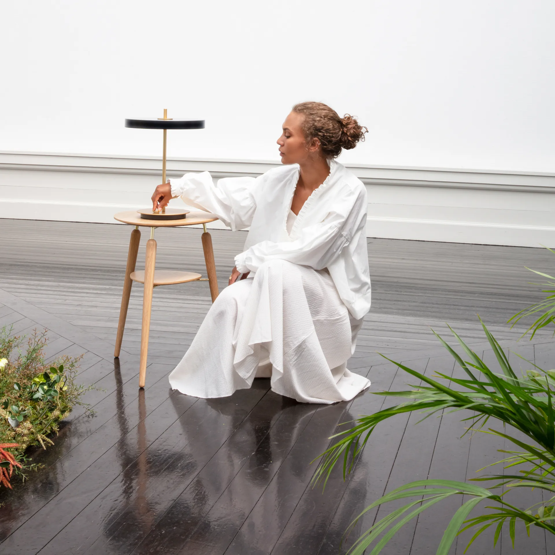 Asteria bordlampe, Black Umage