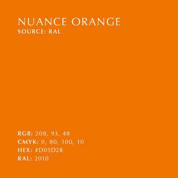 Asteria bordlampe - Orange - Umage