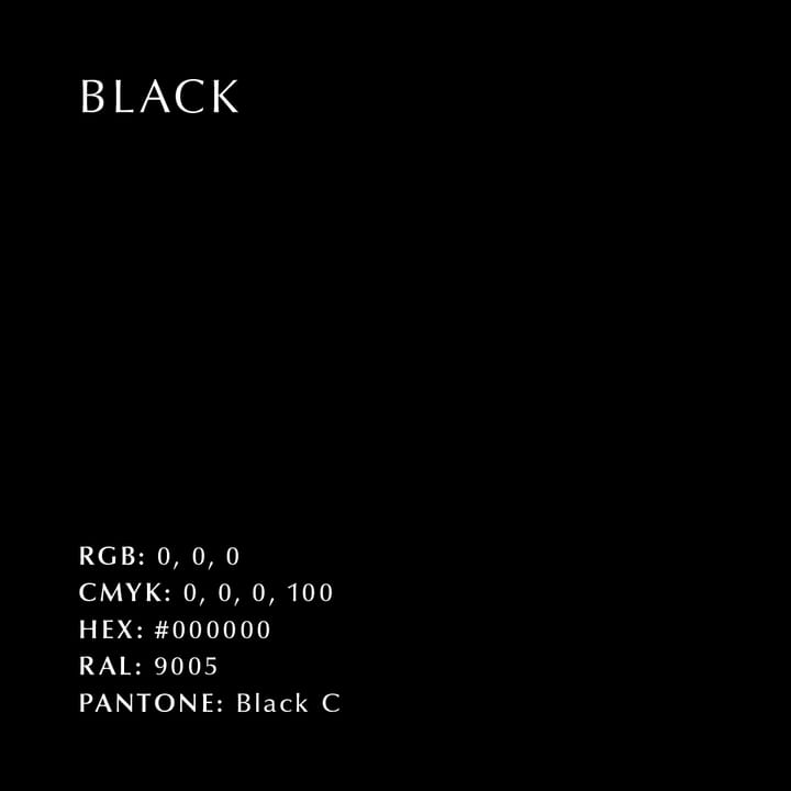 Asteria gulvlampe, Black Umage