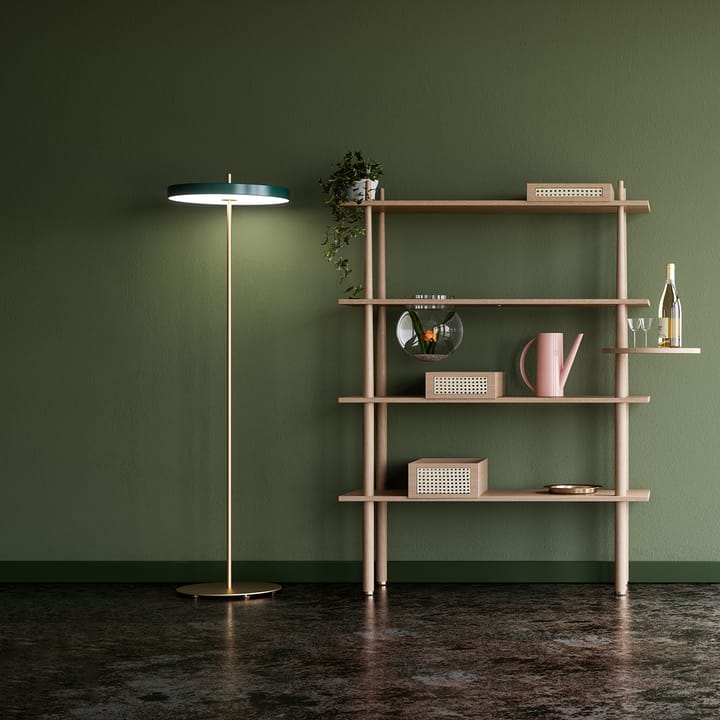 Asteria gulvlampe, forest green Umage