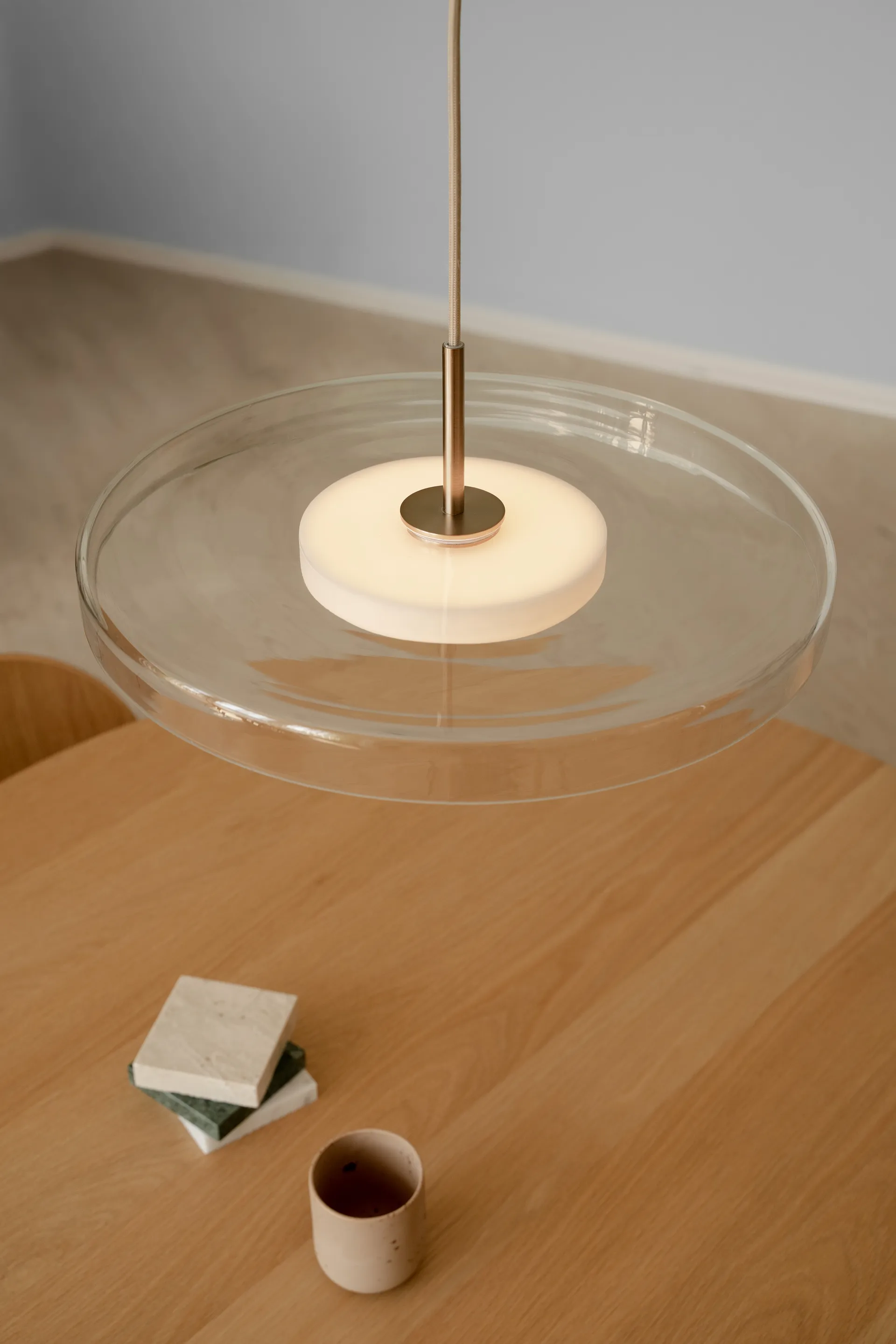 Asteria loftslampe, Glass Umage