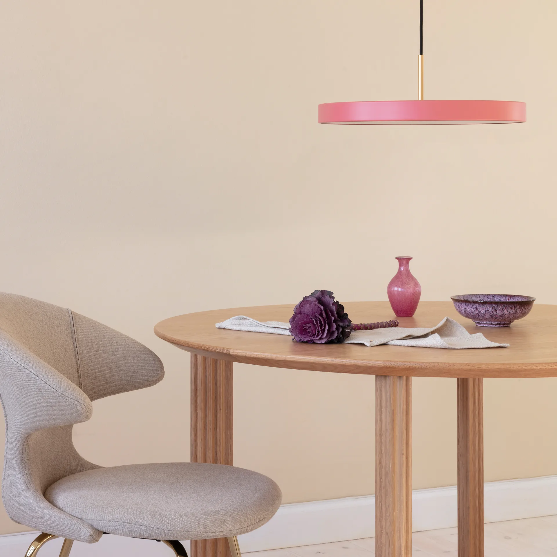 Asteria loftslampe, Nuance rose Umage