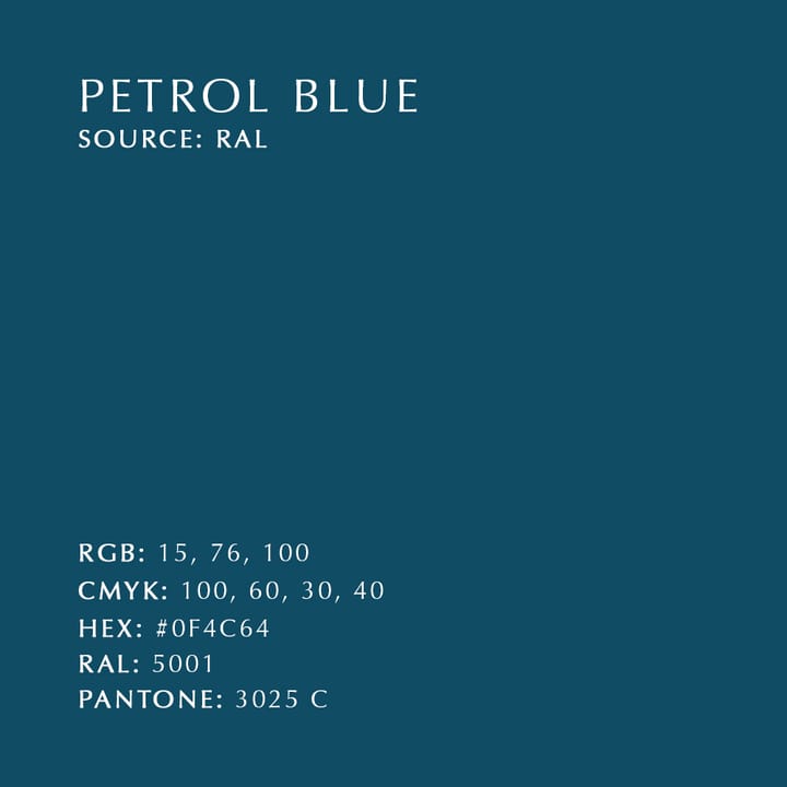 Asteria loftslampe, Petrol Umage