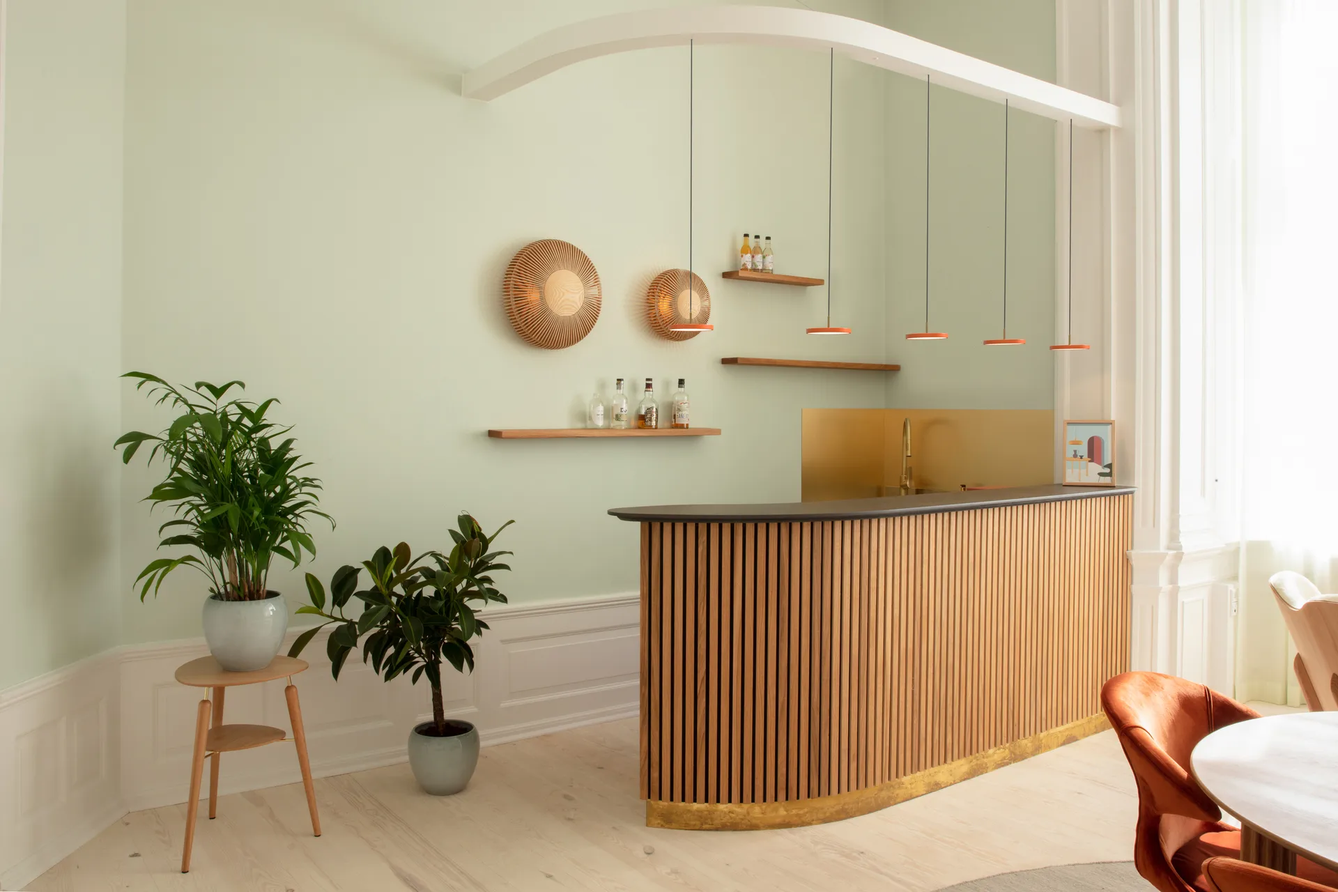 Asteria Micro loftslampe, Nuance Orange Umage