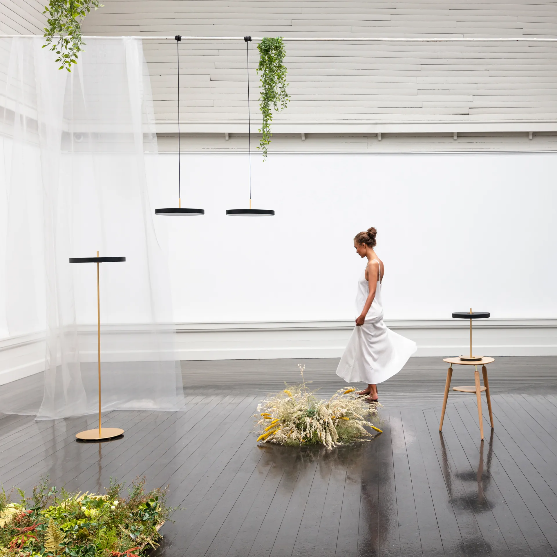 Asteria Mini loftslampe, Black Umage