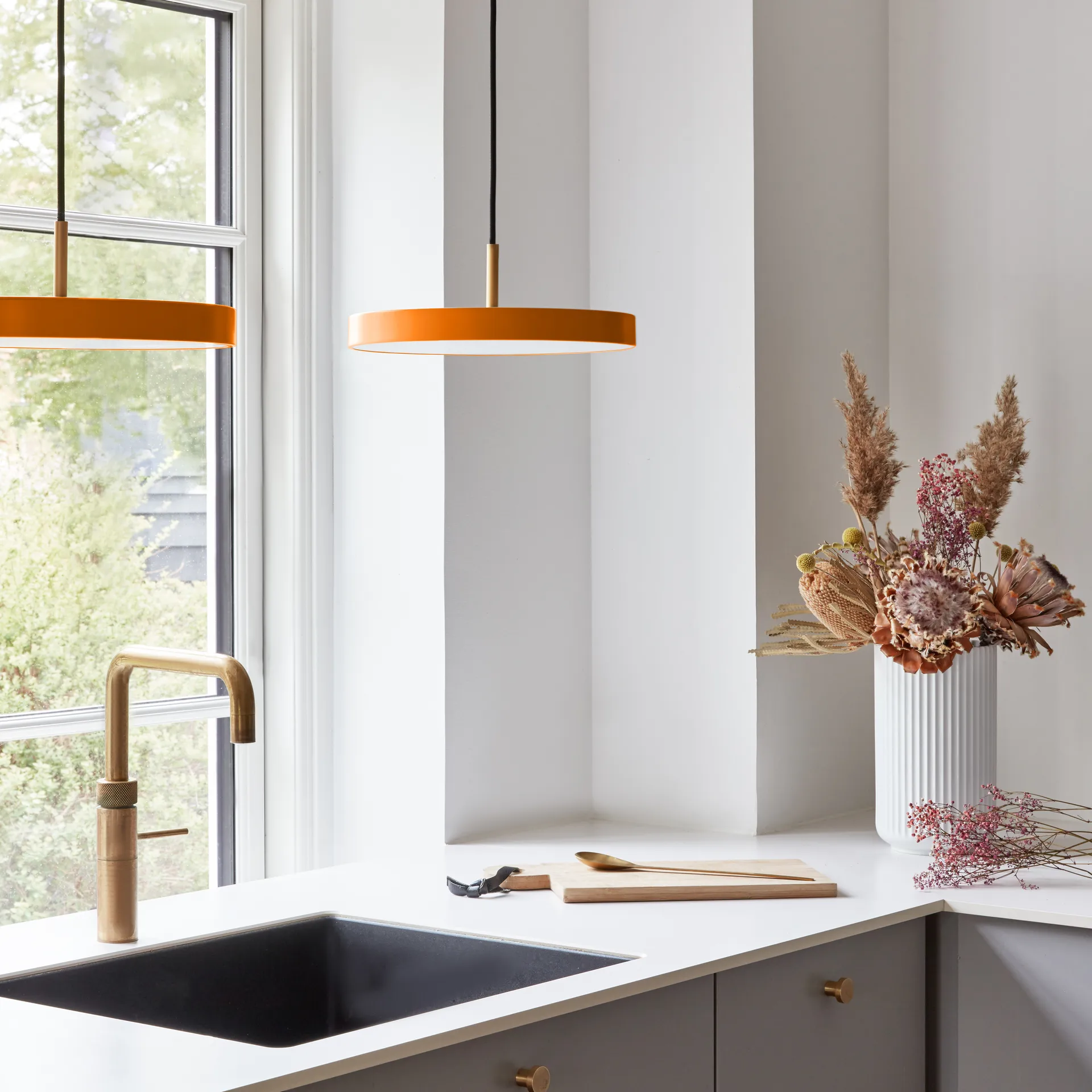 Asteria Mini loftslampe, Nuance orange Umage