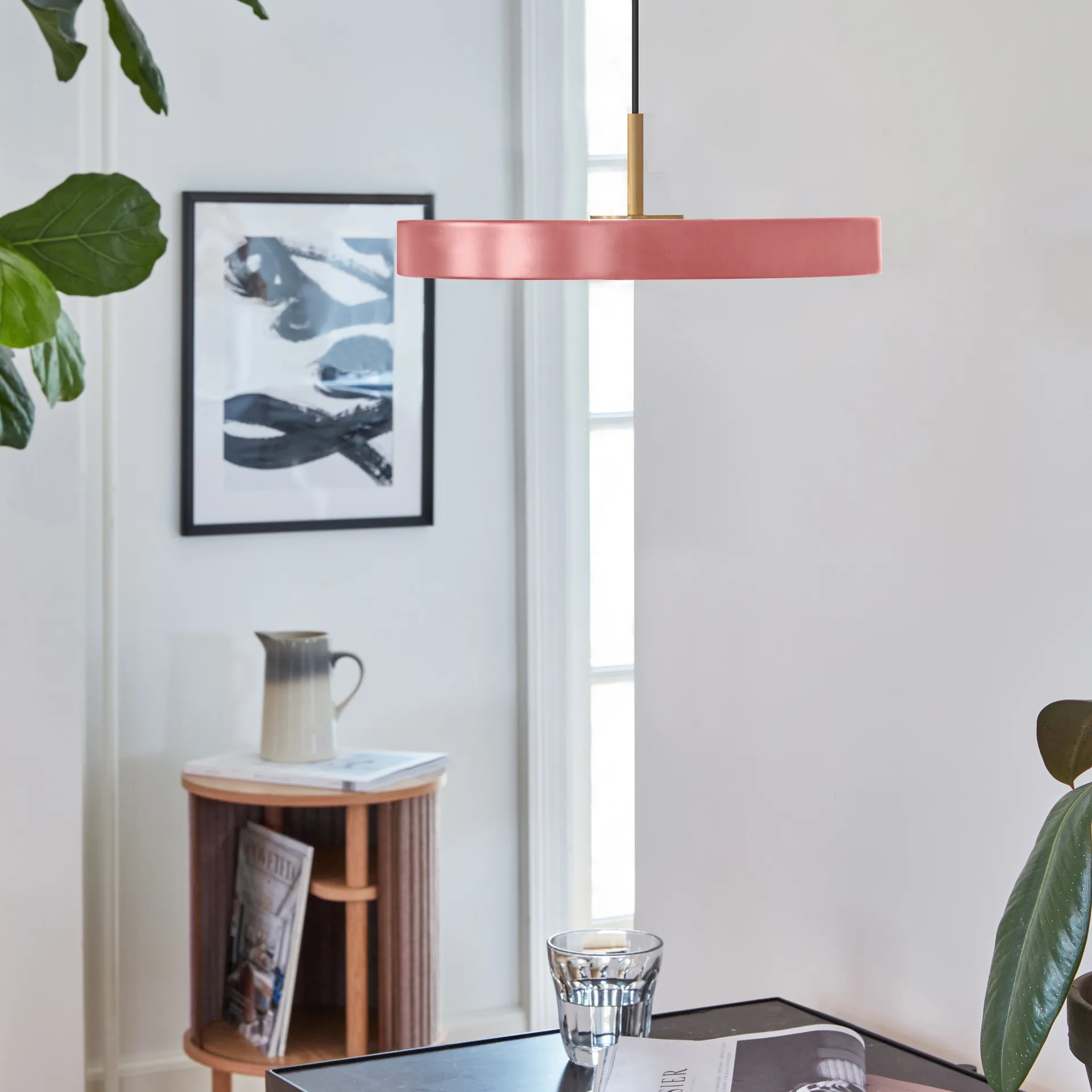 Asteria Mini loftslampe, Nuance rose Umage