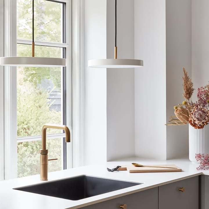 Asteria Mini loftslampe, Pearl white Umage