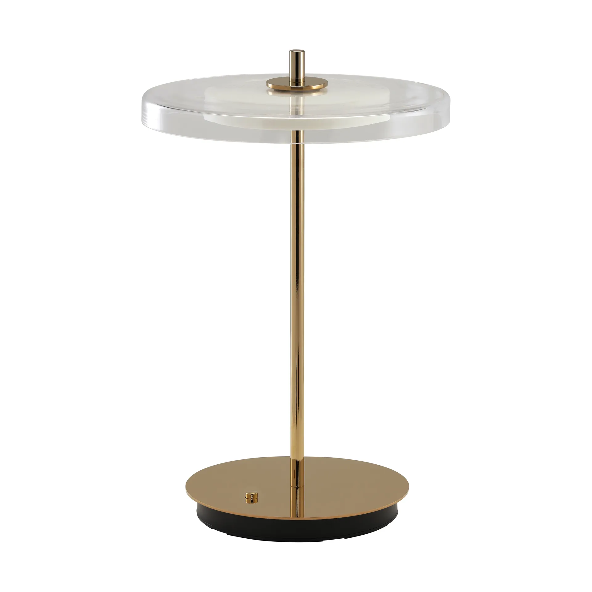 Asteria Move bordlampe, Glass-polished brass Umage