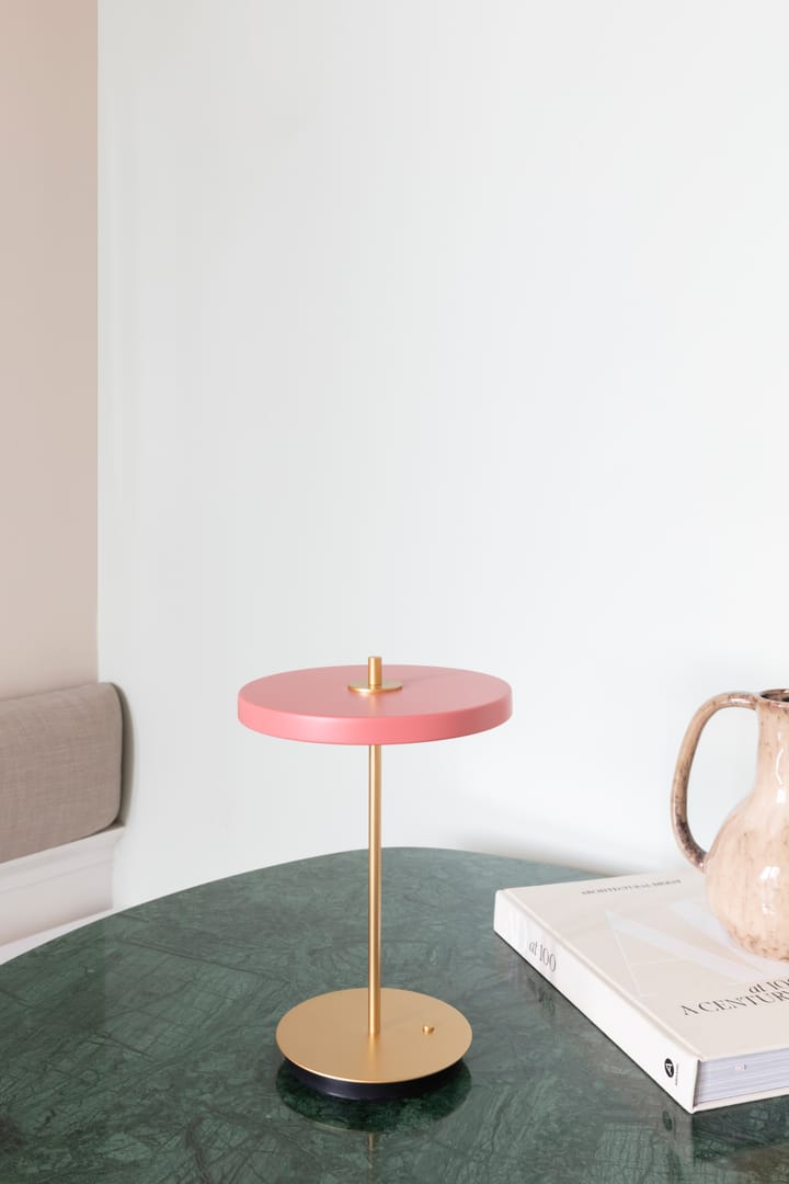 Asteria Move bordlampe, Rose Umage