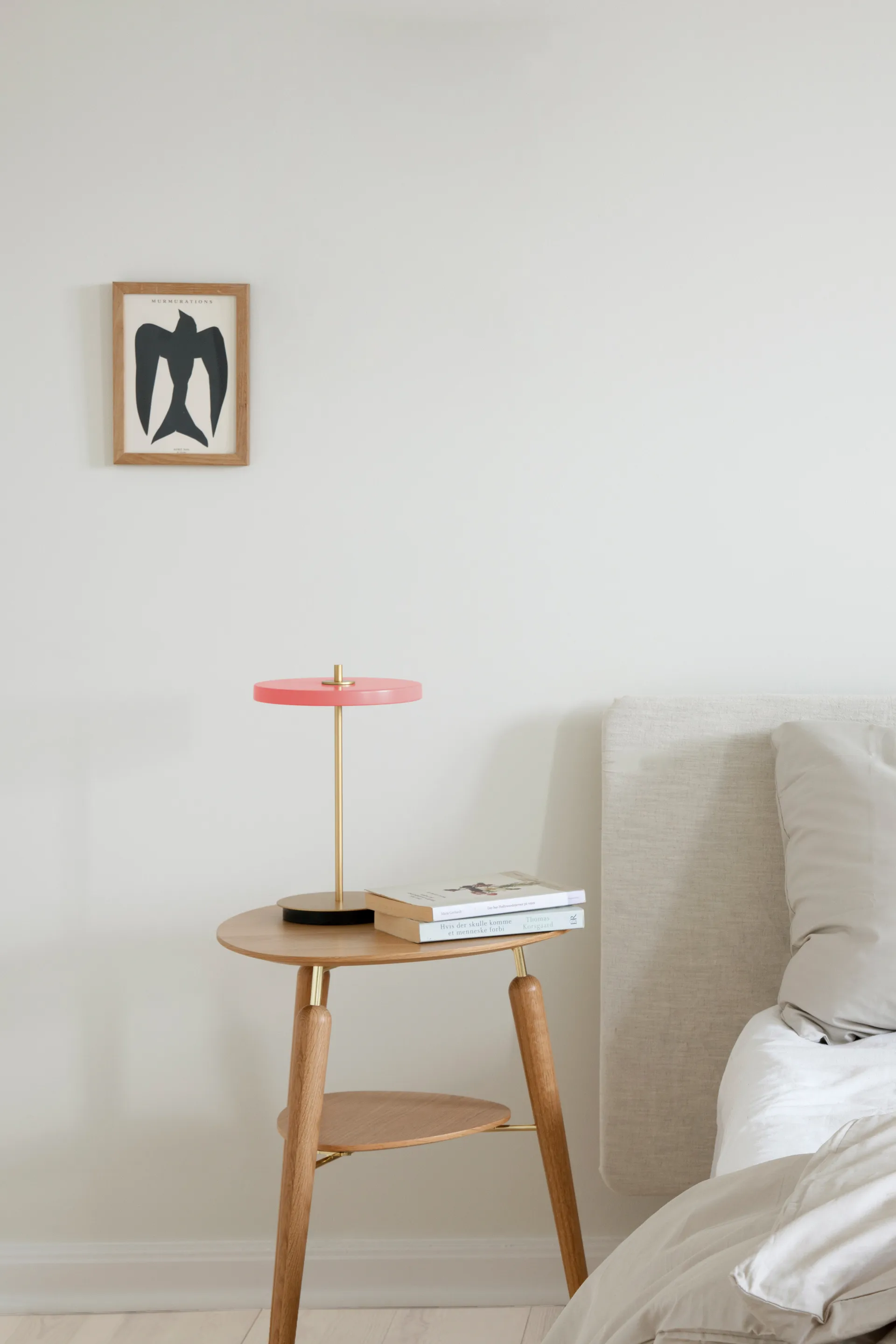 Asteria Move bordlampe, Rose Umage