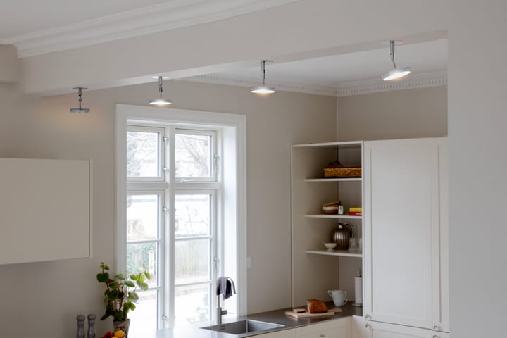 Asteria Spot loft- og væglampe Ø12 cm, Polished steel Umage