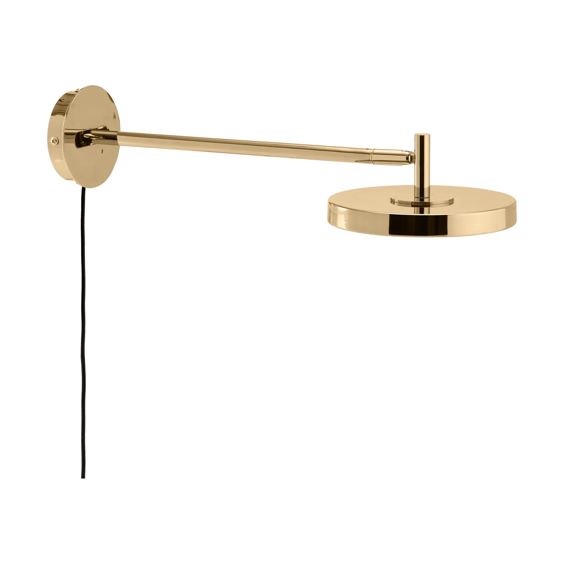 Asteria Wall long væglampe, Polished brass Umage