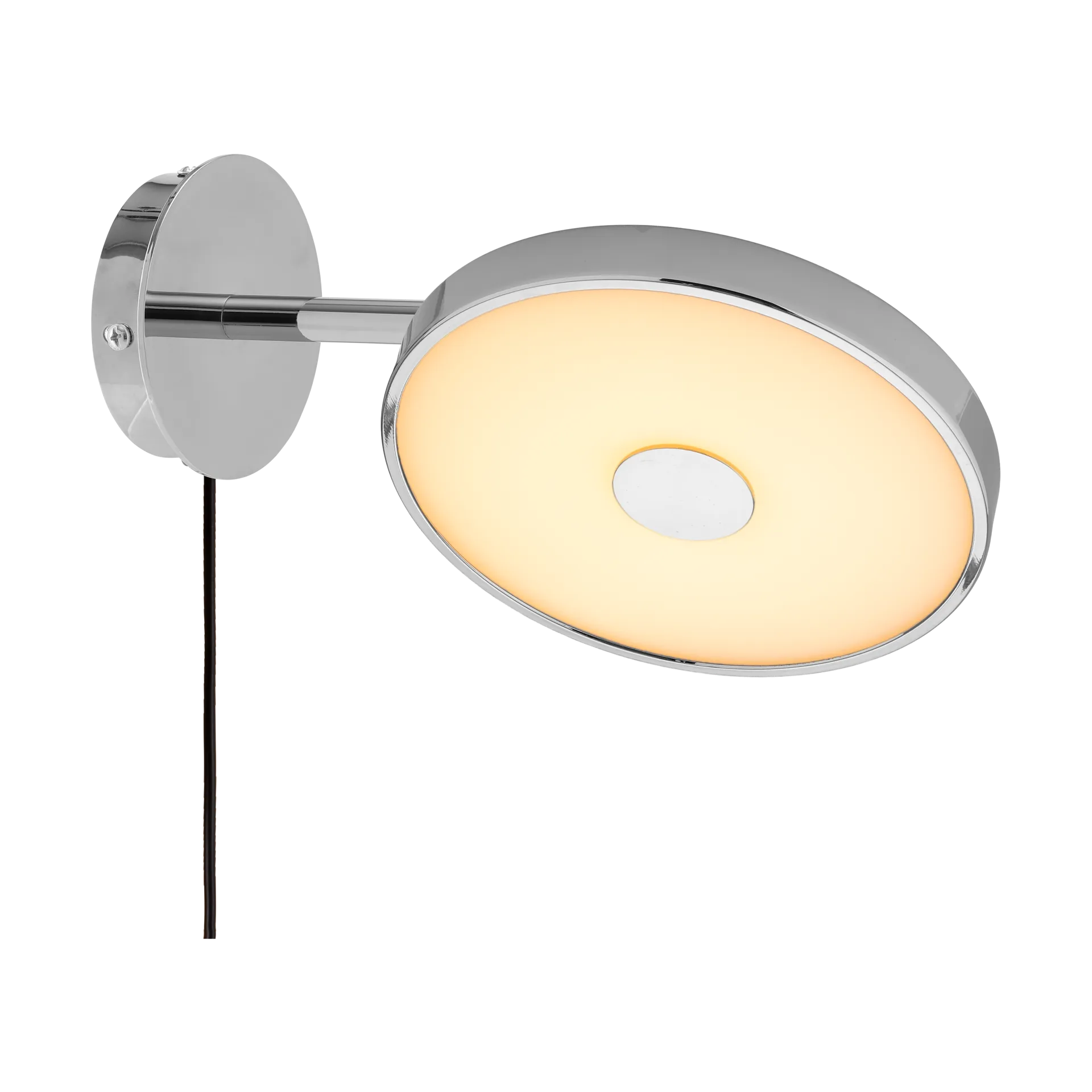 Asteria Wall short væglampe, Polished steel Umage
