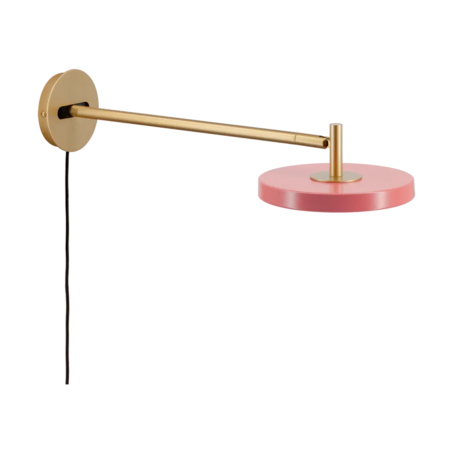 Asteria Wall væglampe, Long, Nuance rose-brass Umage
