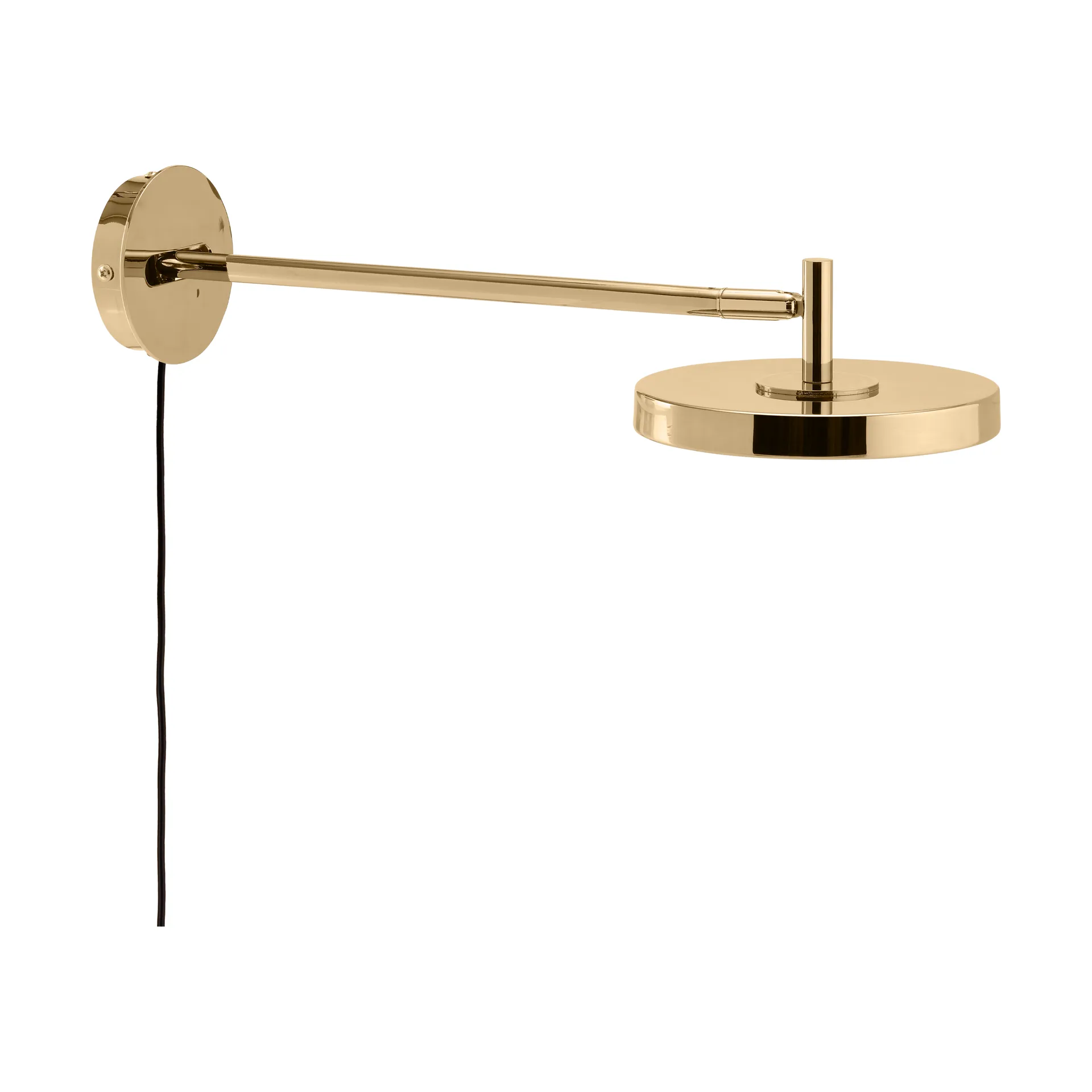 Asteria Wall væglampe, Long, Polished brass Umage