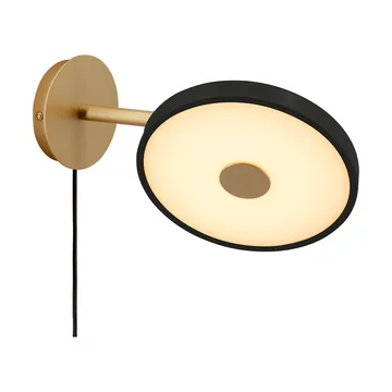 Asteria Wall væglampe - Short, Black-brass - Umage