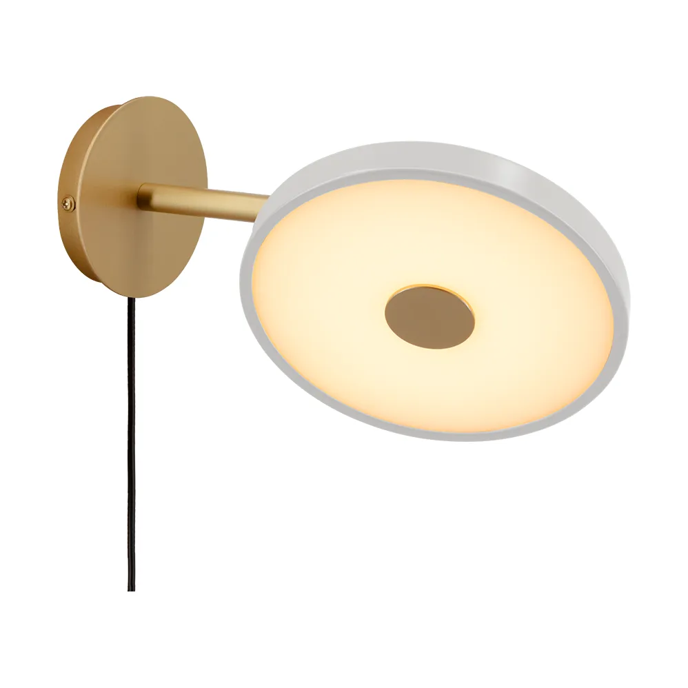 Asteria Wall væglampe, Short, Nuance mist-brass Umage
