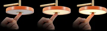 Asteria Wall væglampe - Short, Nuance rose-brass - Umage