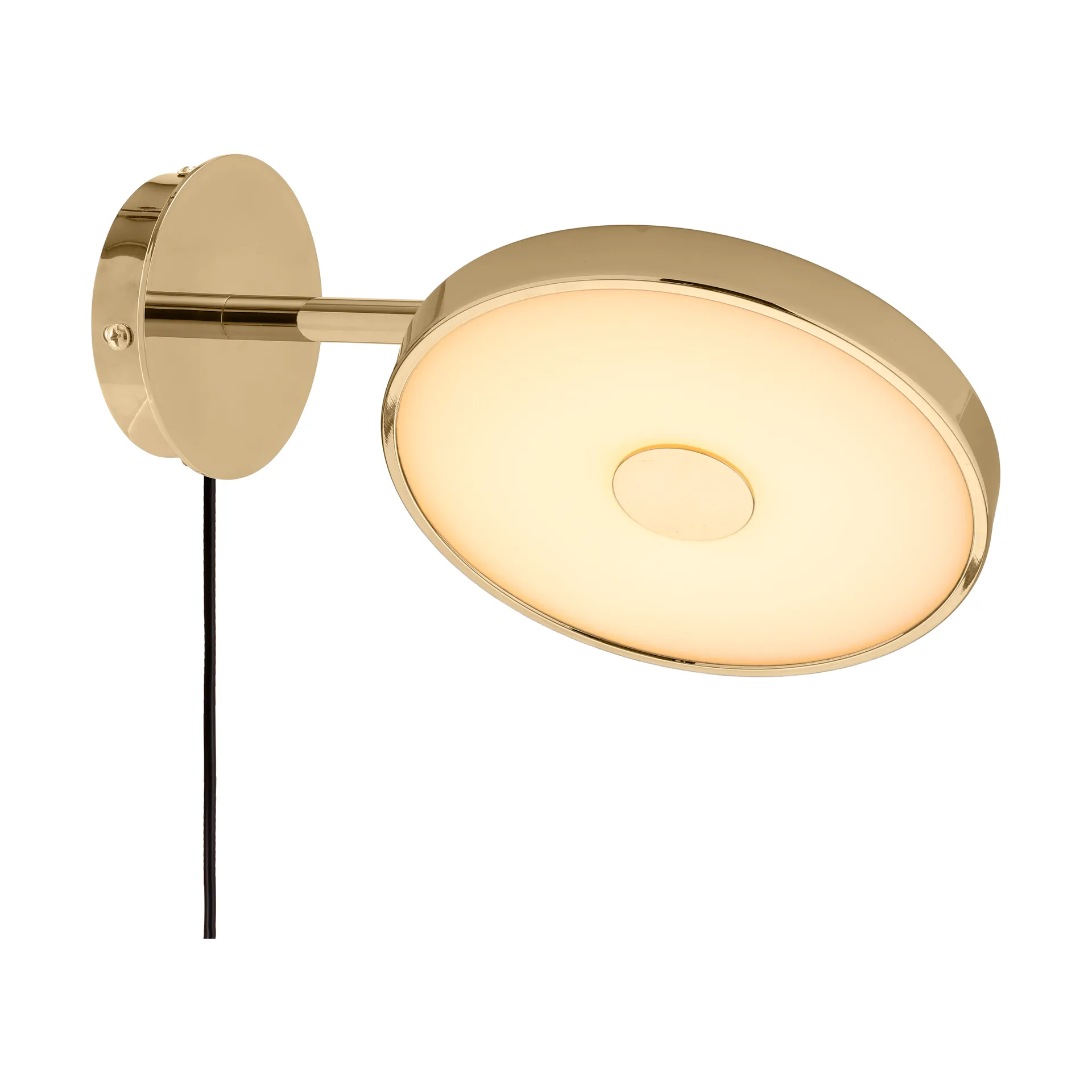 Asteria Wall væglampe, Short, Polished brass Umage