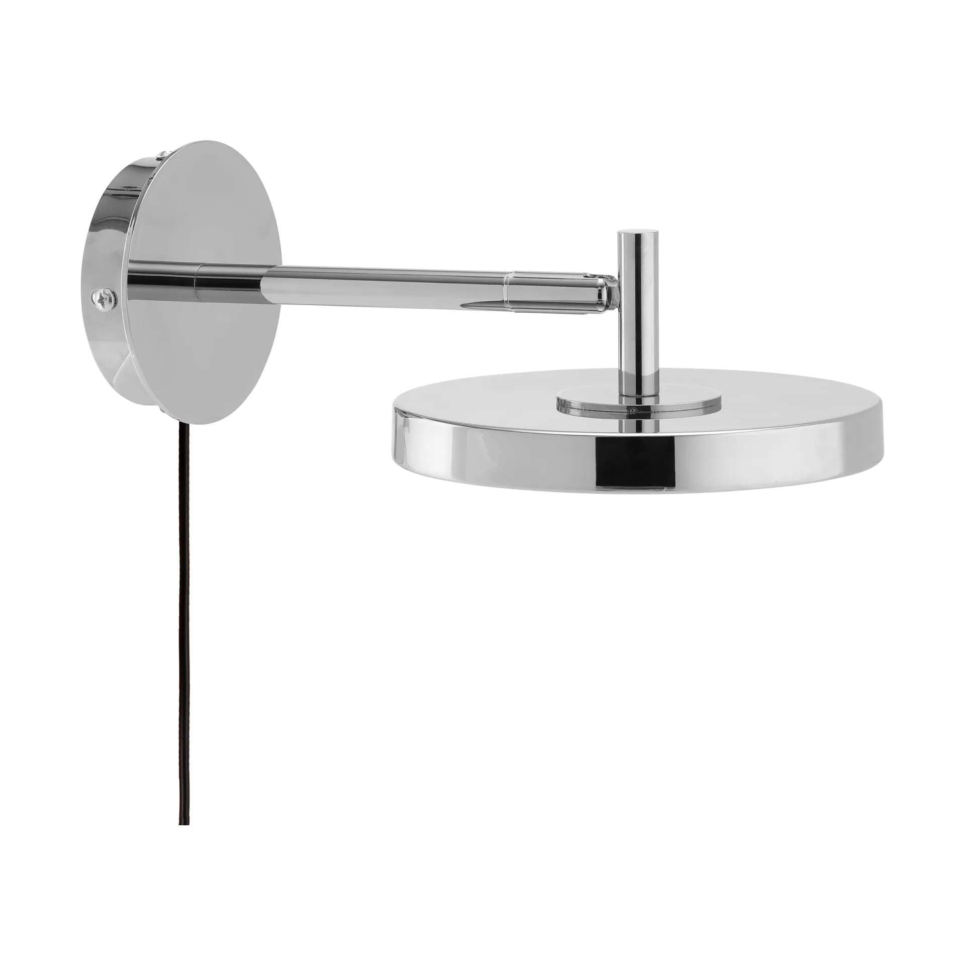 Asteria Wall væglampe, Short, Polished steel Umage
