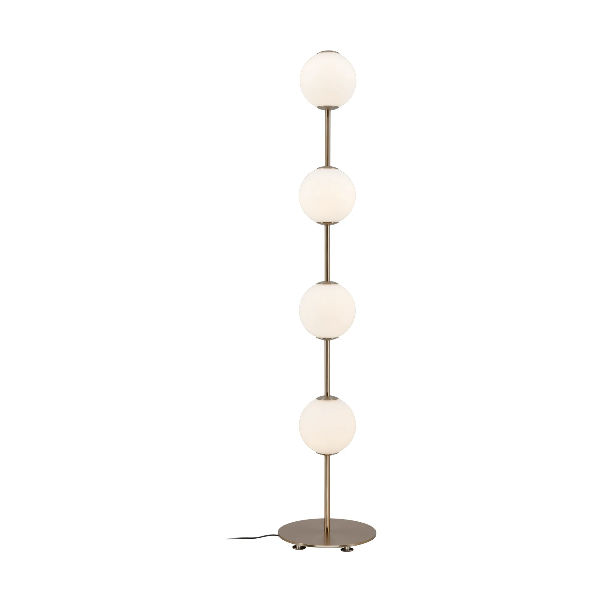 Audrey Floor gulvlampe, Plated brass Umage