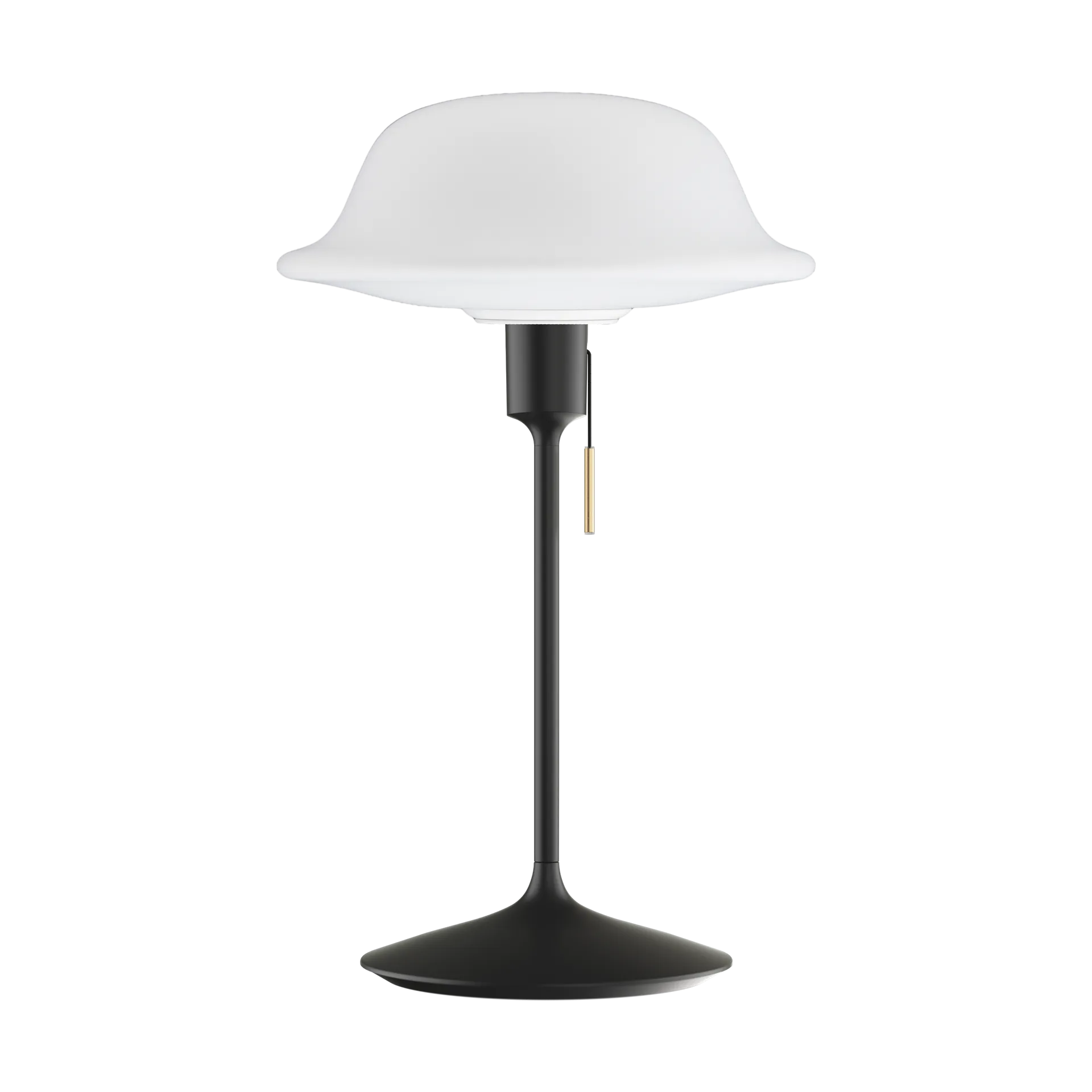 Butler bordlampe, Hvid-Sort Umage