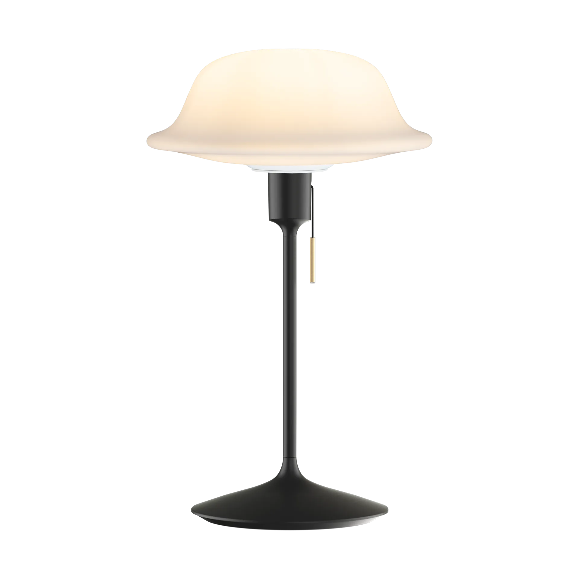 Butler bordlampe, Hvid-Sort Umage