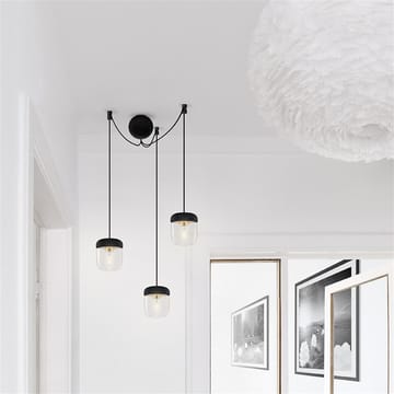 Cannonball baldakin med 3 ledninger - Sort - Umage