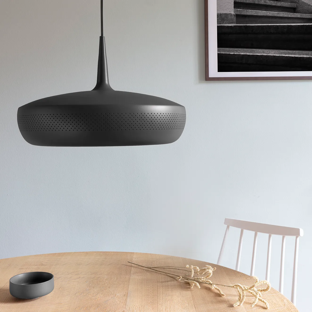 Clava Dine loftslampe Ø43 cm, Black Umage