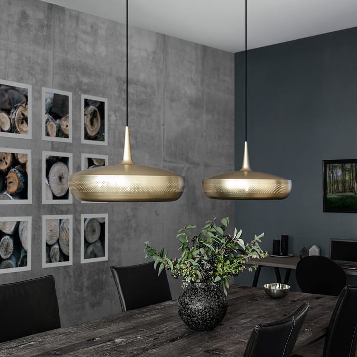Clava Dine loftslampe Ø43 cm, Brushed brass Umage