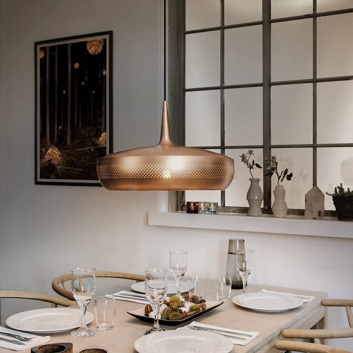 Clava Dine loftslampe Ø43 cm, Brushed copper Umage