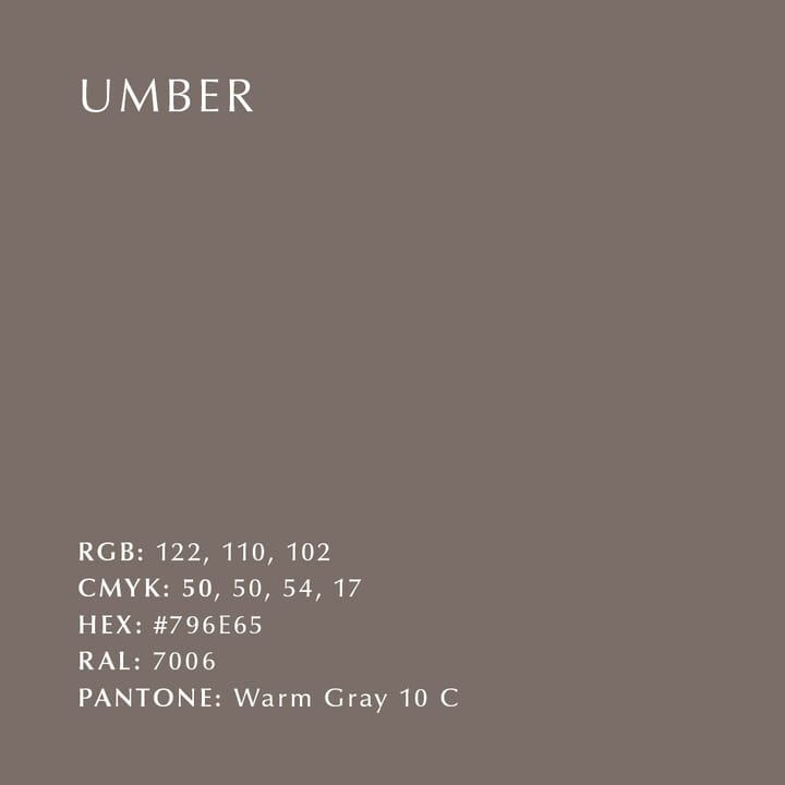 Clava Dine loftslampe Ø43 cm, Umber Umage
