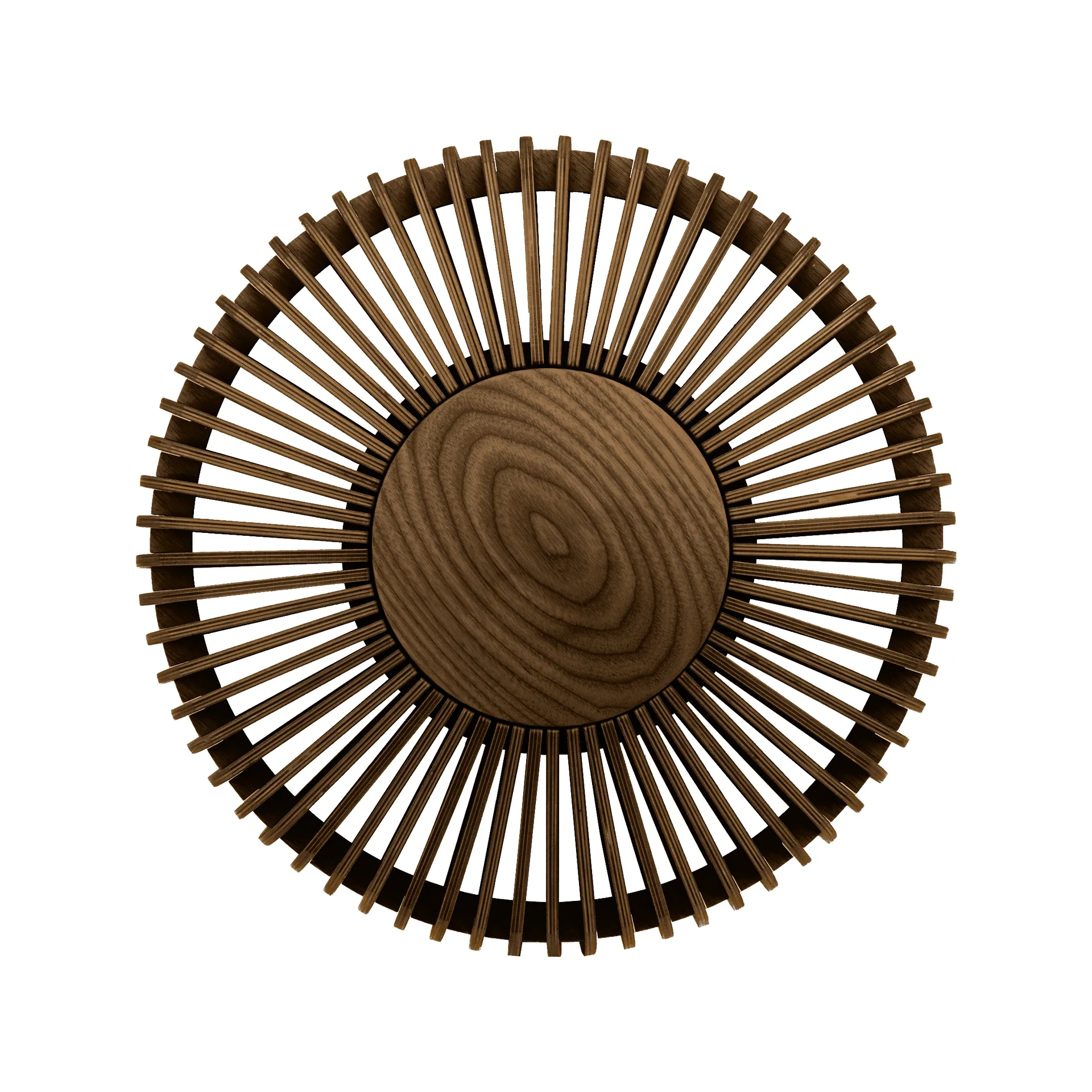 Clava Up væglampe medium, Mørk eg Umage